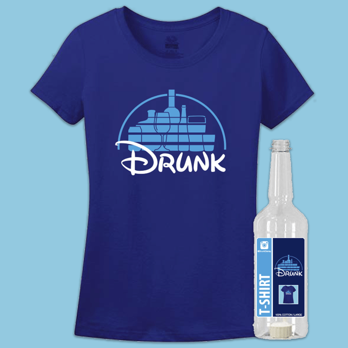 Image of Drunk Disney Logo T-shirt