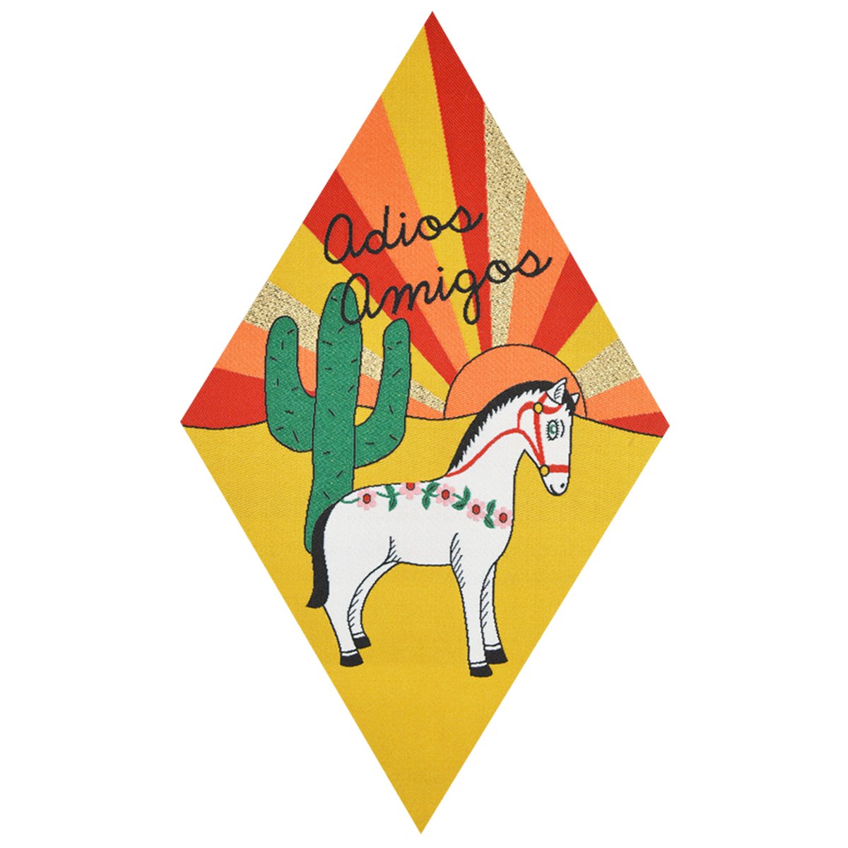 Adios Amigos Back Patch | Rosie Wonders
