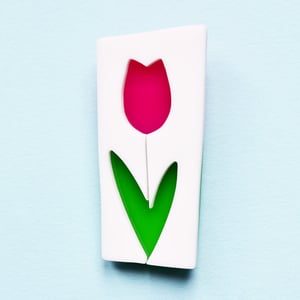 Image of Tulip brooch