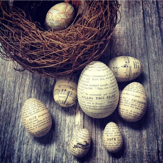 Image of Eggs - music, text & map various sizes