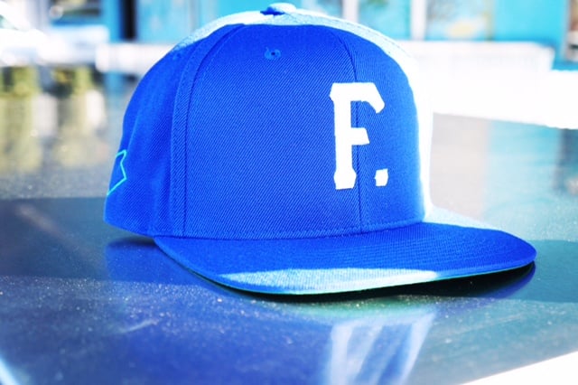 Image of Royal Blue F snapback 