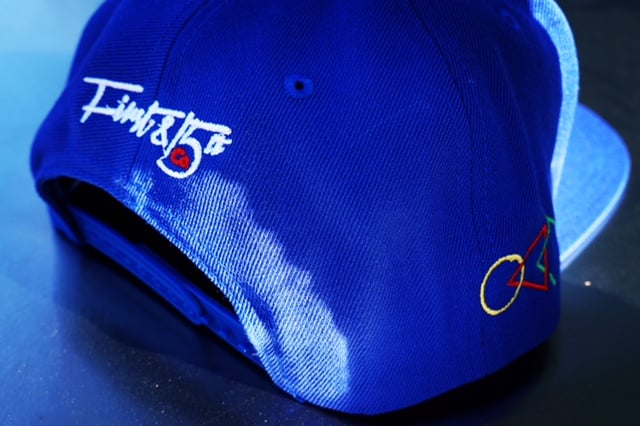 Image of Royal Blue F snapback 