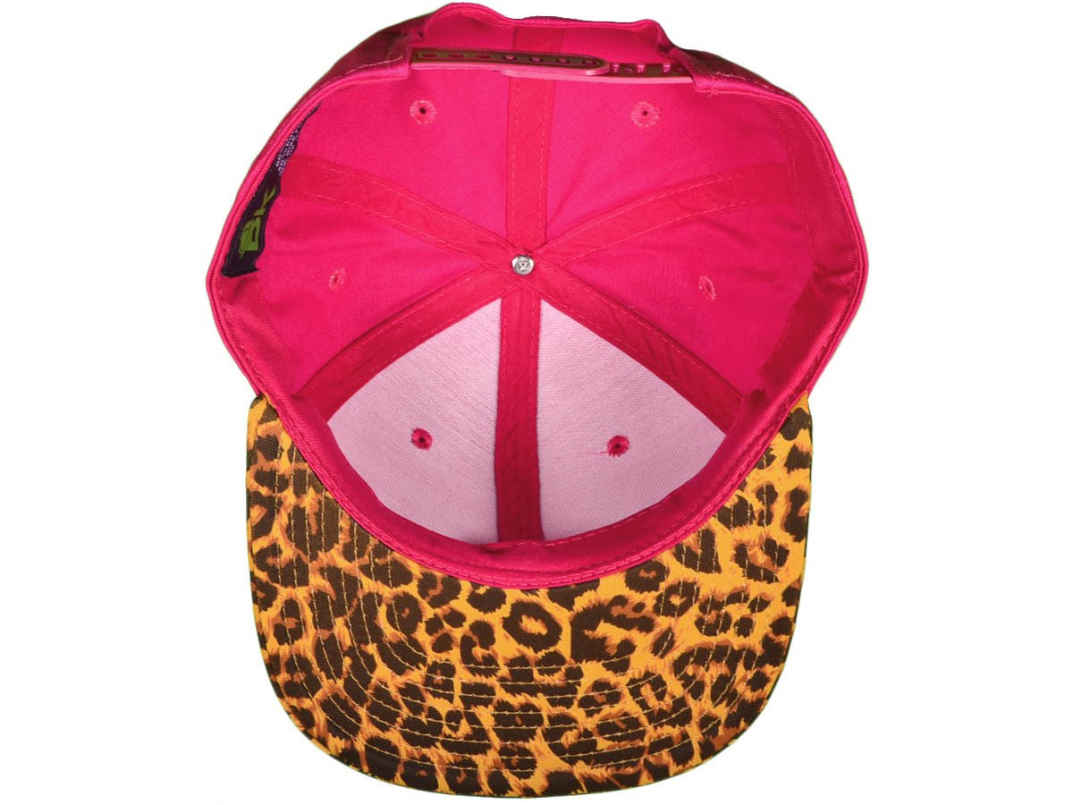 Image of MVA FIRE PINK/CHEETAH 3D SNAPBACK HAT