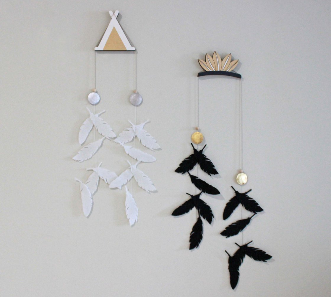 Image of Feather mate - metallic dots