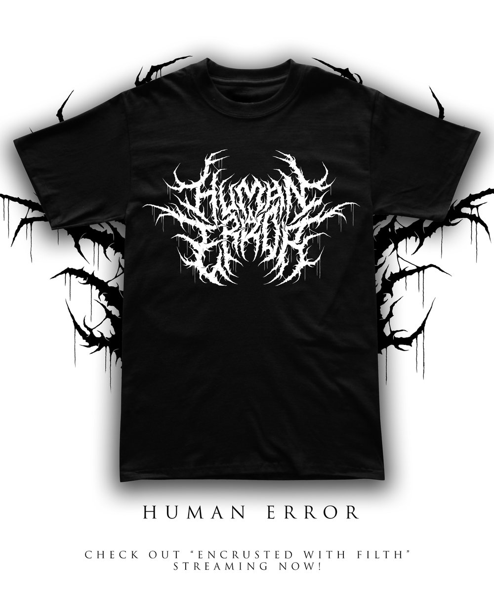 Limited Preorder: Human Error Logo Tshirt 