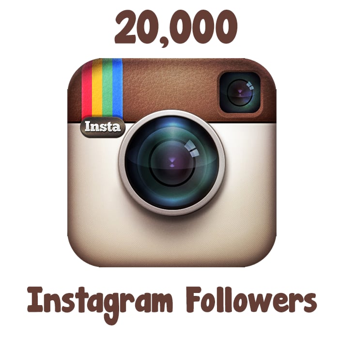 Image of 20,000 instagram followers