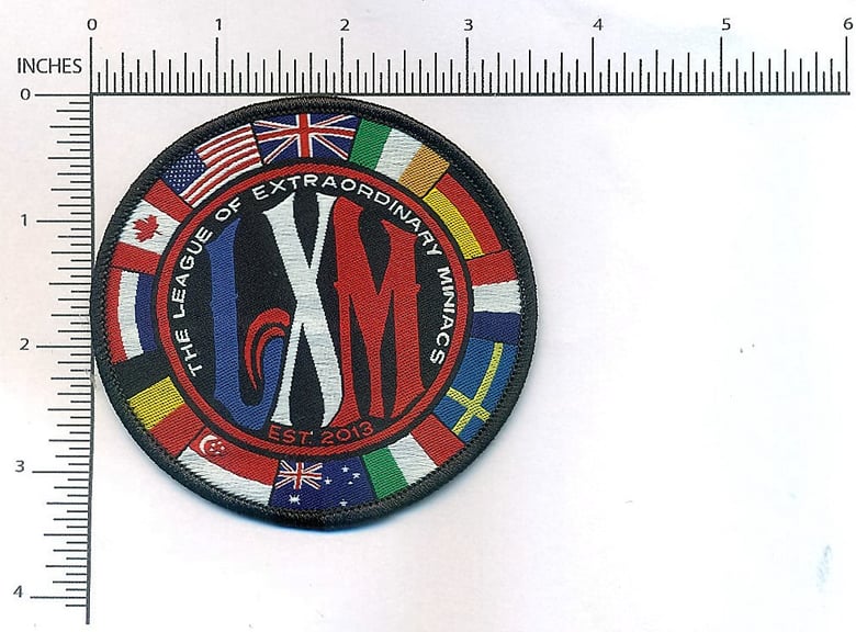 Image of LXM 3.5" WOVEN MEMBERS PATCH