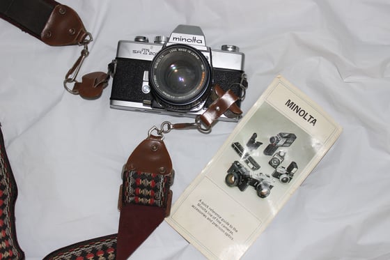 Image of Minolta SRT 201 Camera 50 mm