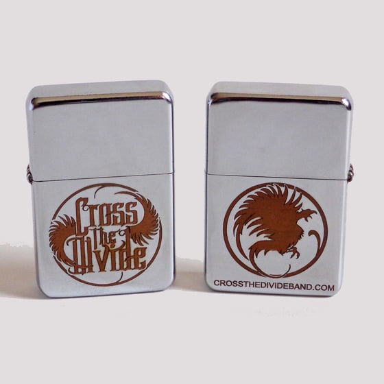 Image of Cross the Divide - NEW Etched Lighters
