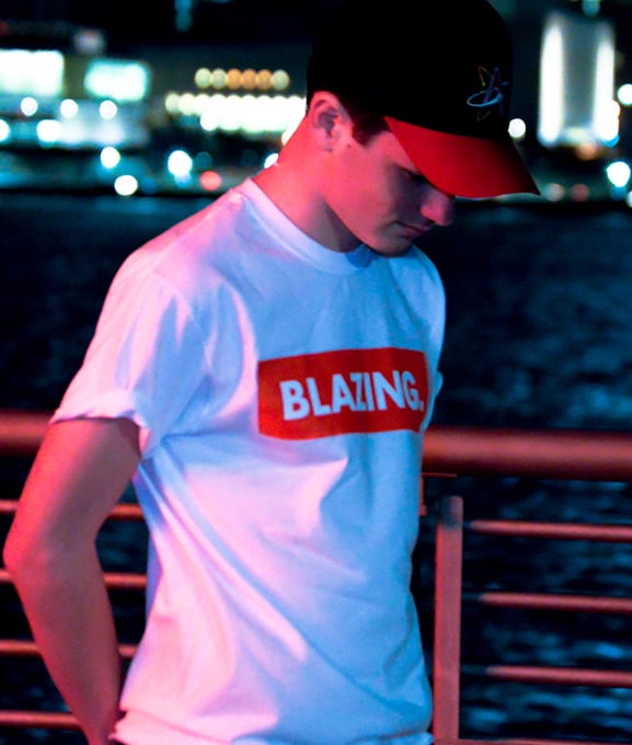 Image of Blazing T-Shirt (White)