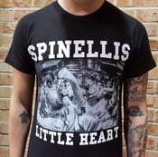 Image of Little Heart Records/Spinelli's Pizza T-Shirt: Please Do Not Mosh Into The Pizza Warmer