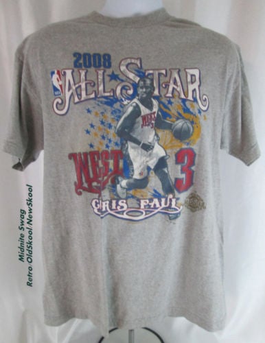 Chris Paul T-Shirt All Star NBA Basketball Tee Size L