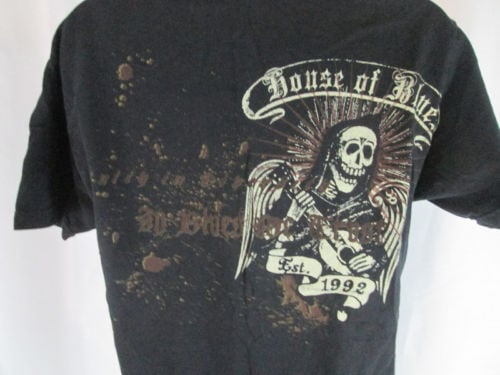 Image of House of Blues T-Shirt In Blues We Trust Tee Size L