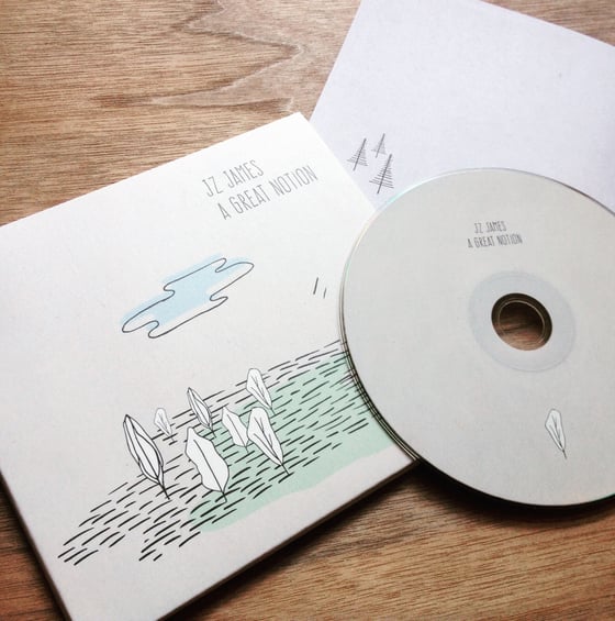Image of "JZ JAMES - A GREAT NOTION" CD 