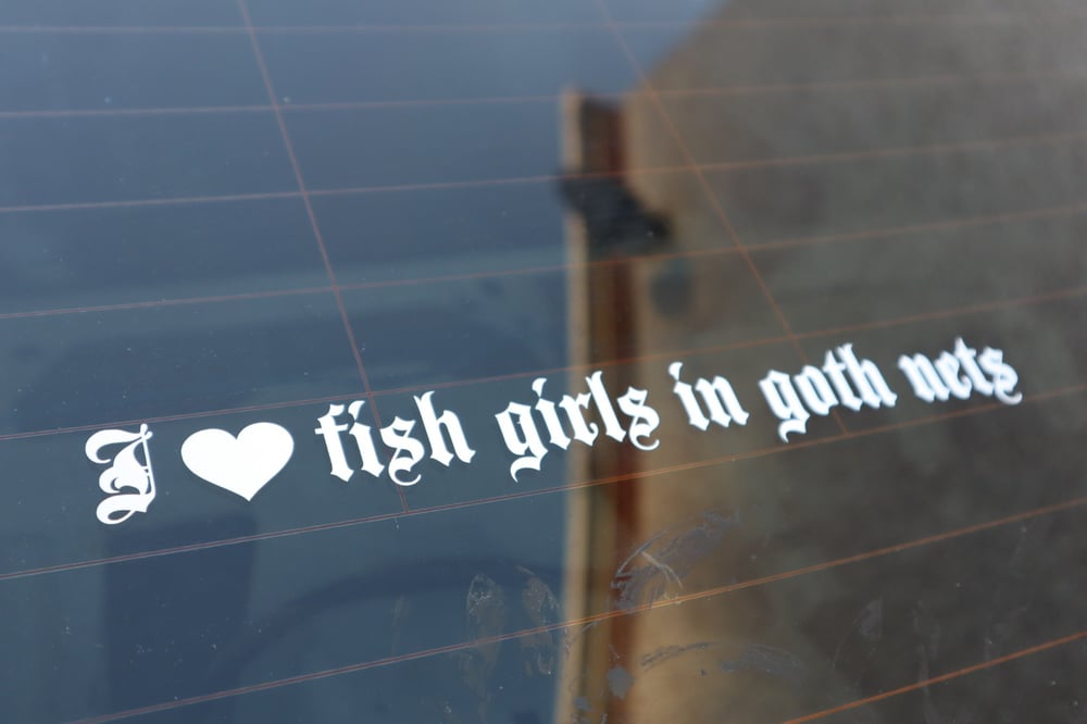 Image of Fish girls in goth nets🐠