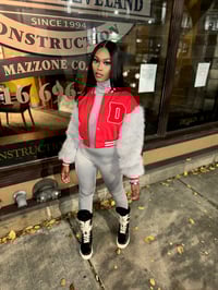 Image 5 of Grey Turtleneck Jumpsuit 