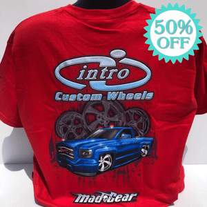 Image of "Twin Turbo" Red T-Shirt