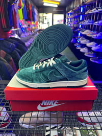 Image 2 of NIKE DUNK LOW VELVET GREEN 