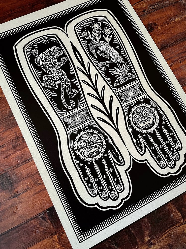 Image of Tattooed Arms Print