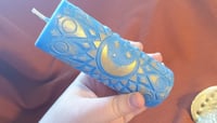 Image 1 of "Luna Azure" Pillar Candle