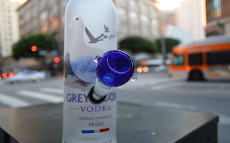 Image of Grey Goose Glass Piece