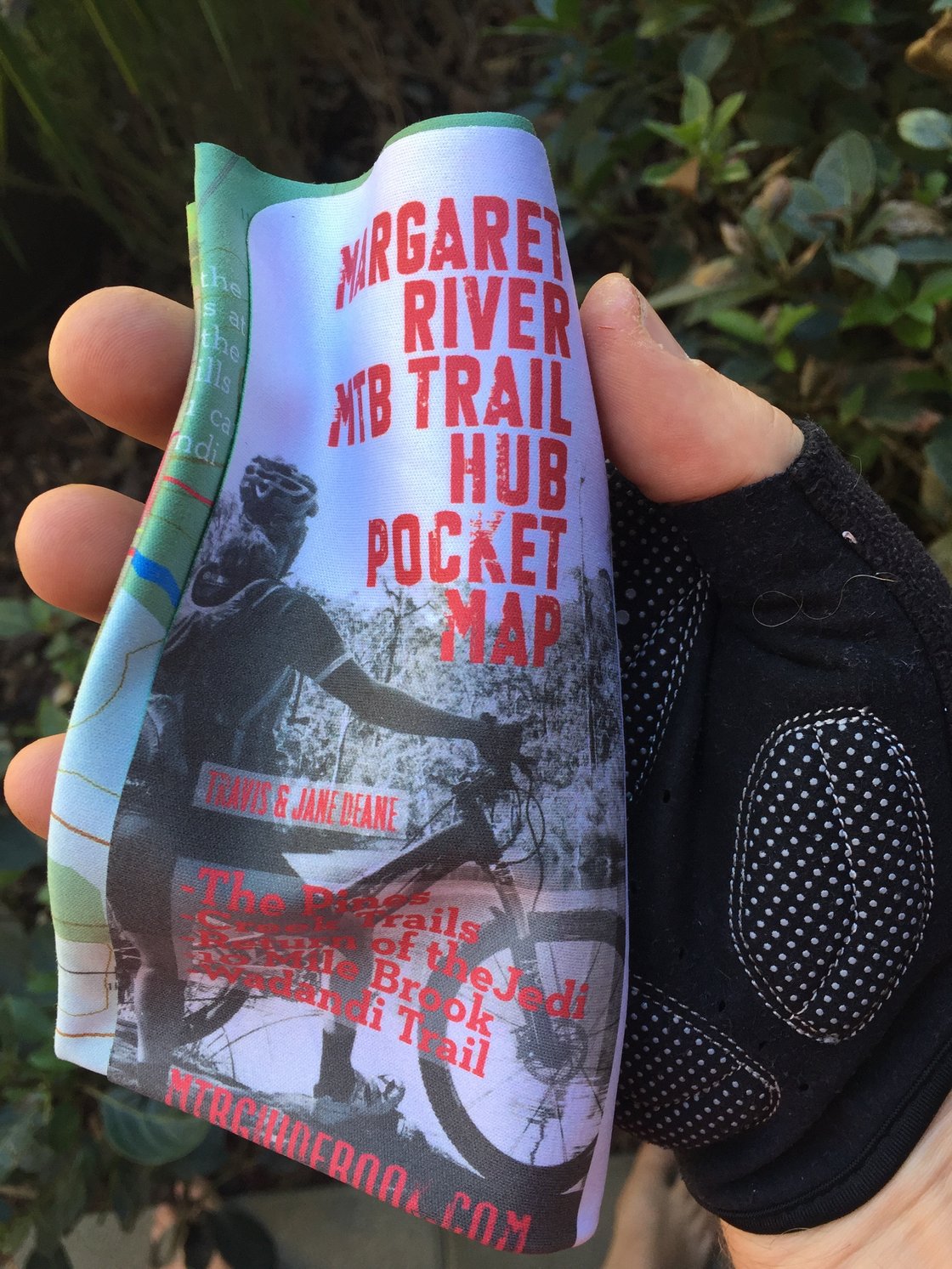 Image of Margaret River Trail Hub Map Cloth Version