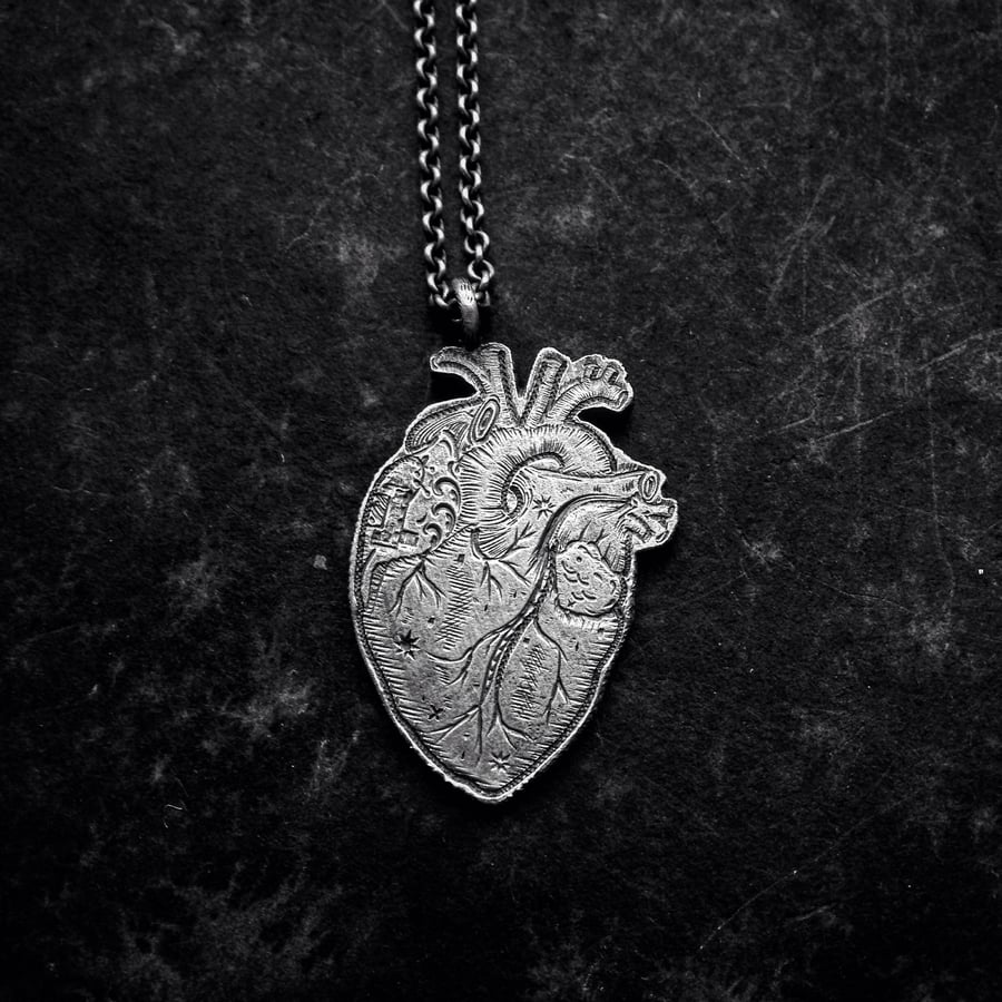 Image of Bleeding heart pendant