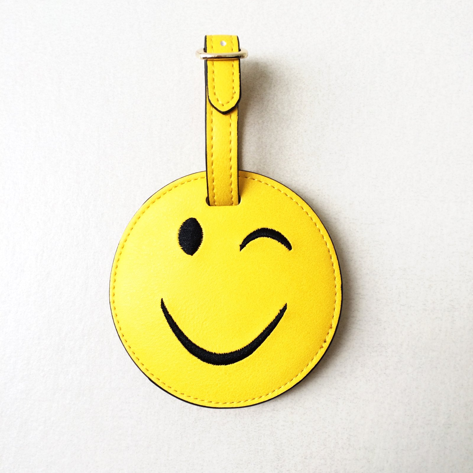 smiley face bag