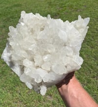 Image 3 of Quartz Points Cluster Statement Display Piece | Brazil #2911