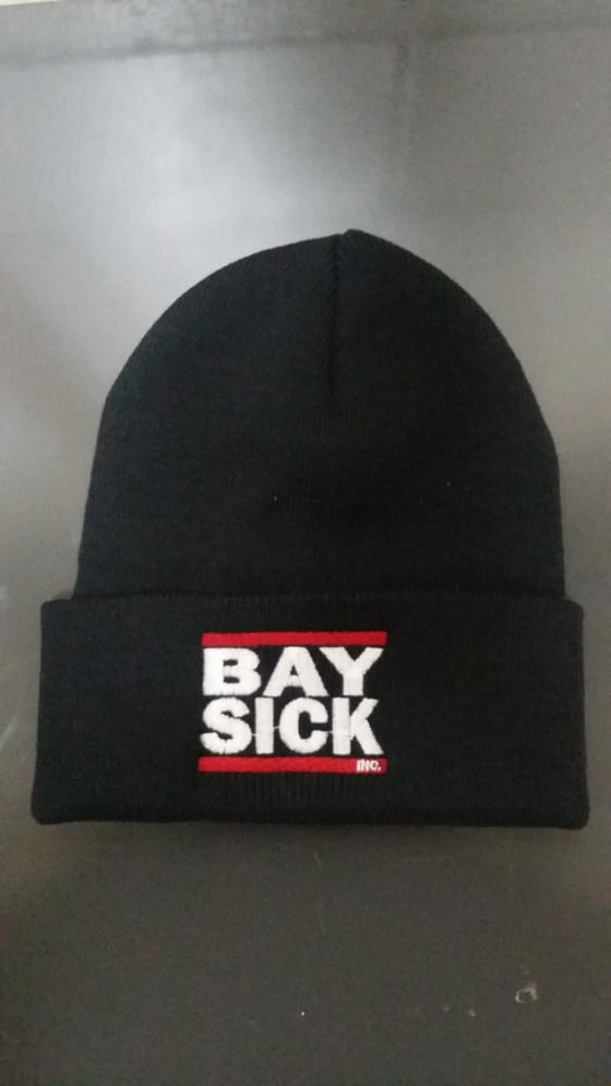 Image of BaySick Inc Knit Cap ••• Black
