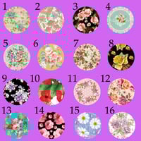 Floral Print Plugs 2 (sizes 2g-2")