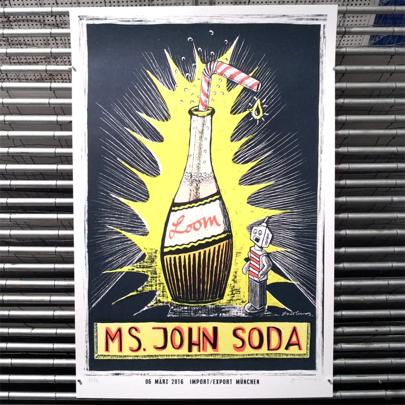 Ms John Soda Senor Burns