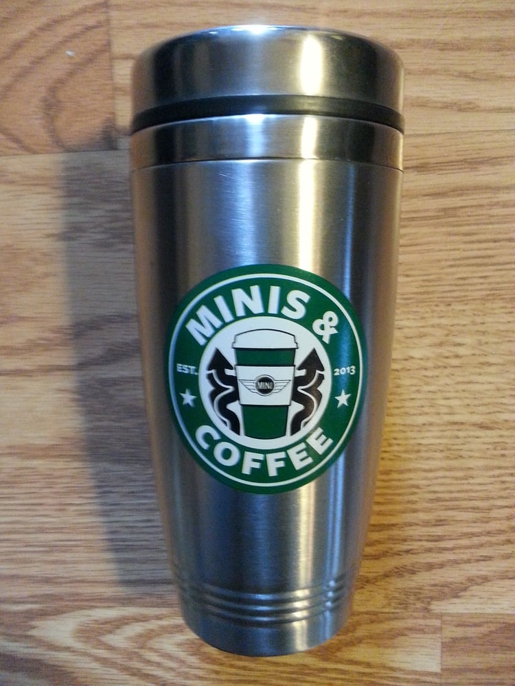 MINIS & COFFEE 16oz STAINLESS STEEL MUG | ALL FOR MINI