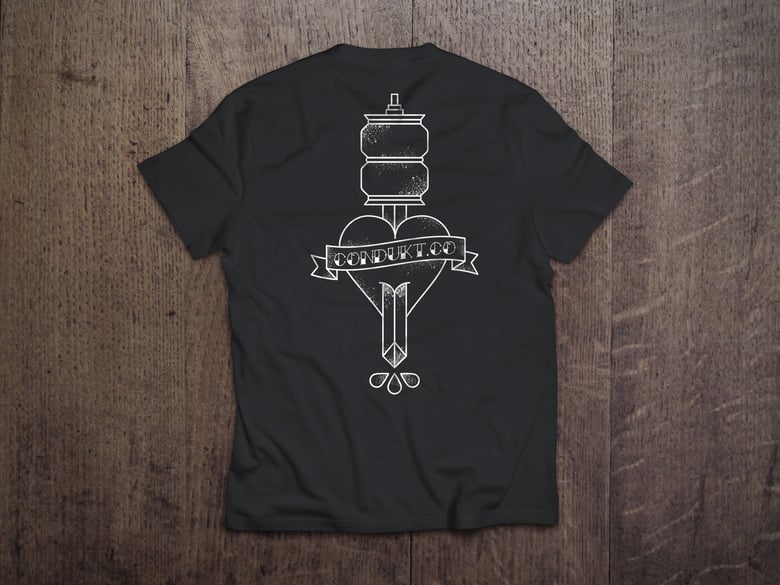 Image of Air Strut Dagger Pocket Tee - Black