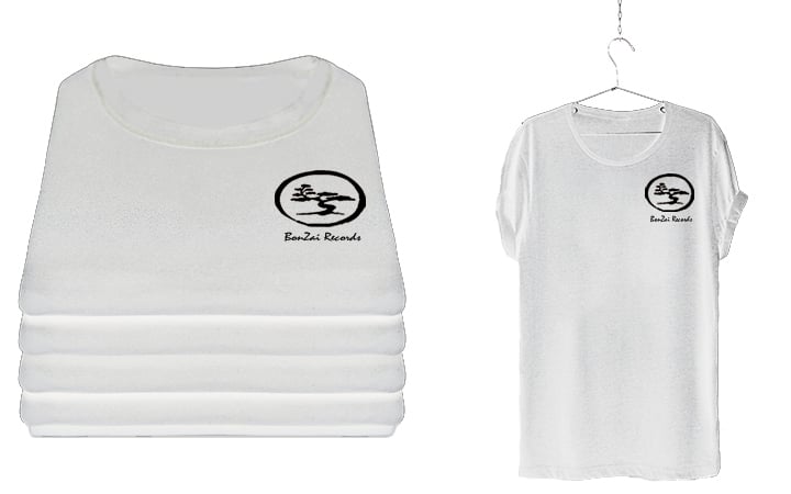 Image of BonZai Records Original White Tee