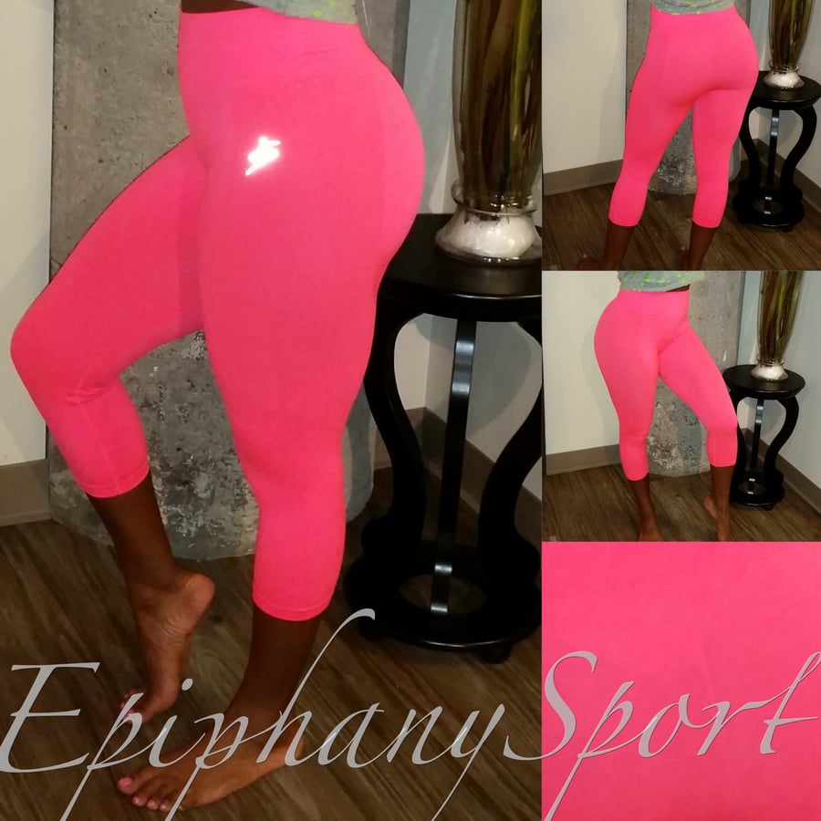 Image of The Monica Fitness Pant-(Neon Coral)