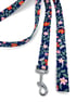 Blue Garden Flower Leash Image 2