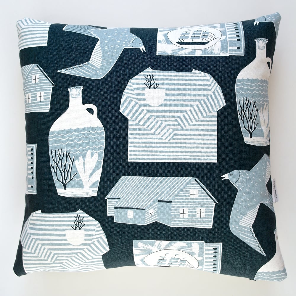 Image of 'Nautical Objects' Cushion