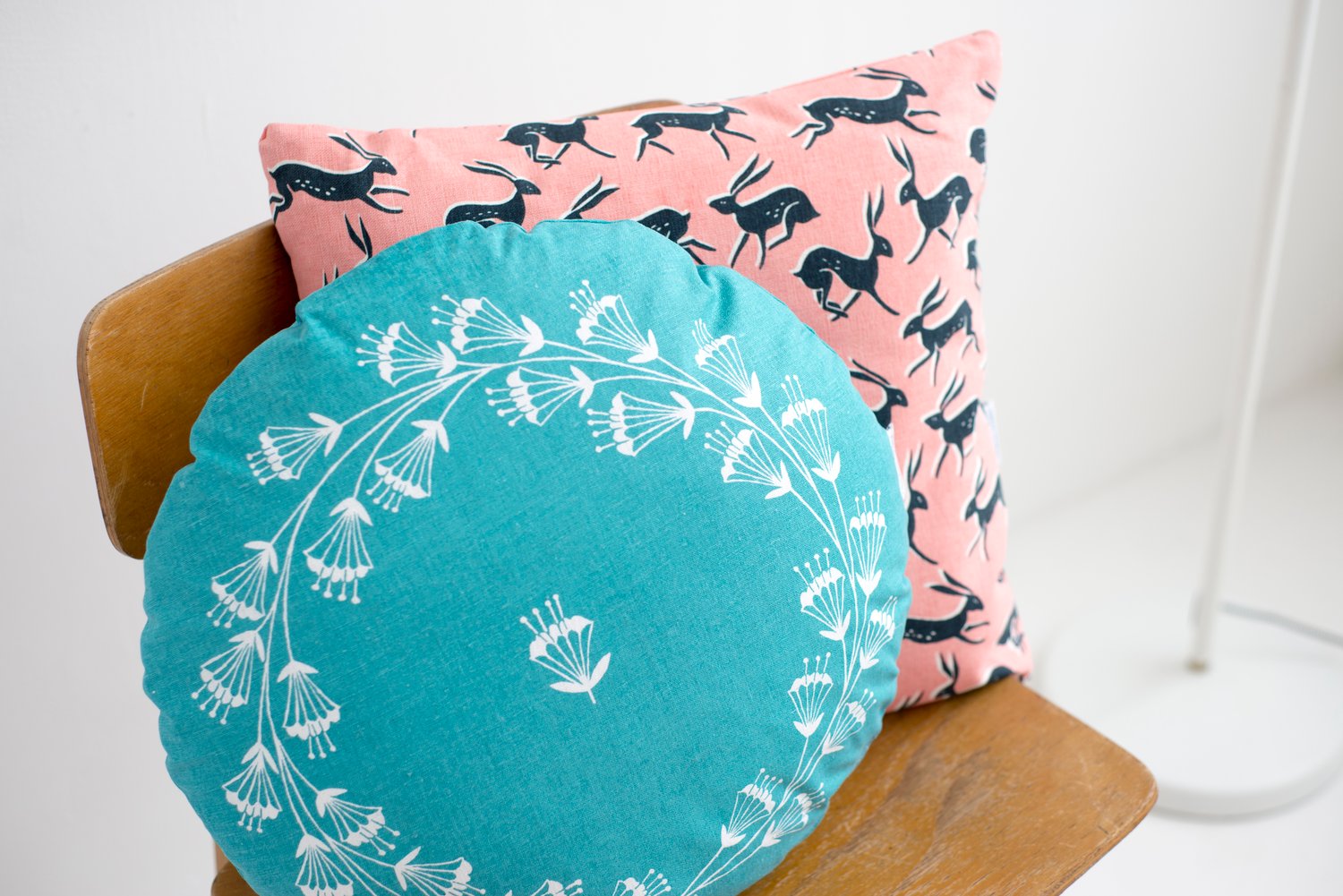 Image of 'Crown of Flowers' Cushion