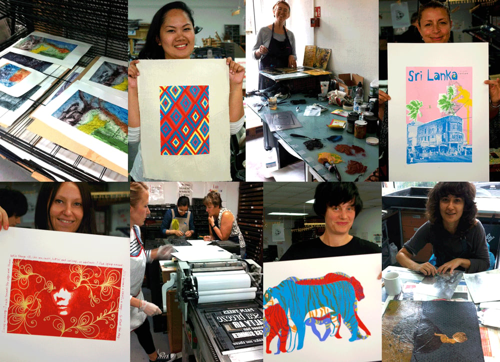 Image of SCREENPRINTING WEEKEND: Sat./Sun.  23rd/24th March  2024.  11am. - 5pm. £160.00