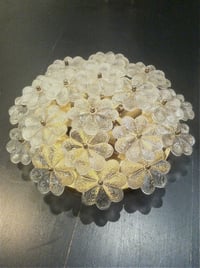 Image 1 of Flower Wall Light or Flush Mount by Palme, Germany 1960s