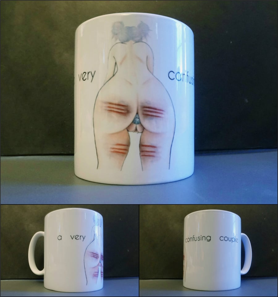 Image of Pastel Bruises Wraparound Mug
