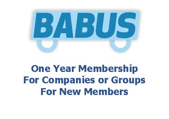 Image of New BABUS Membership - Companies or Groups - for one year to 31st March 2020