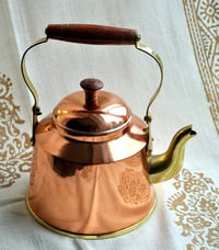 Image 1 of Vintage Dutch Portuguese Copper Kettle