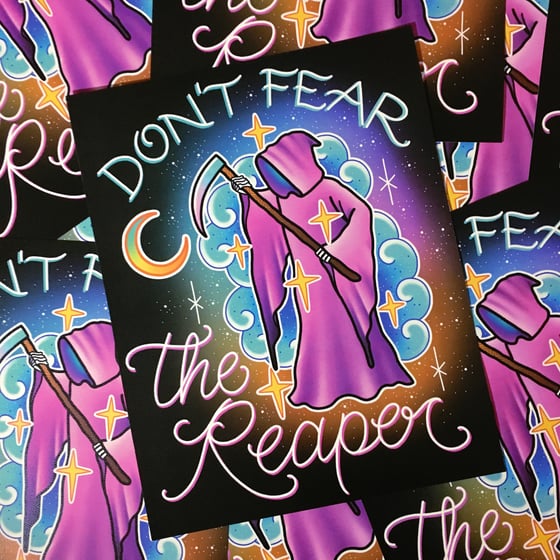 Image of 'Don't Fear The Reaper' - Limited Edition Print
