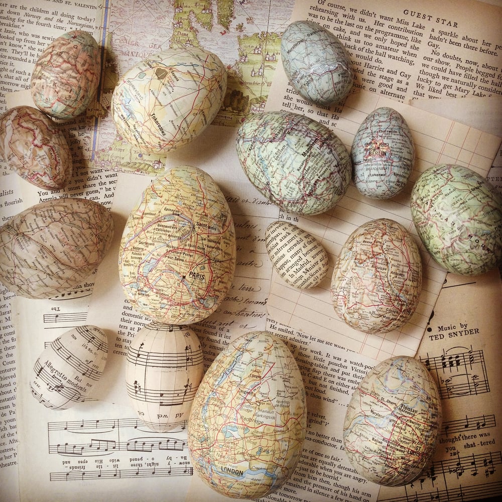 Image of Eggs - music, text and map - sold out
