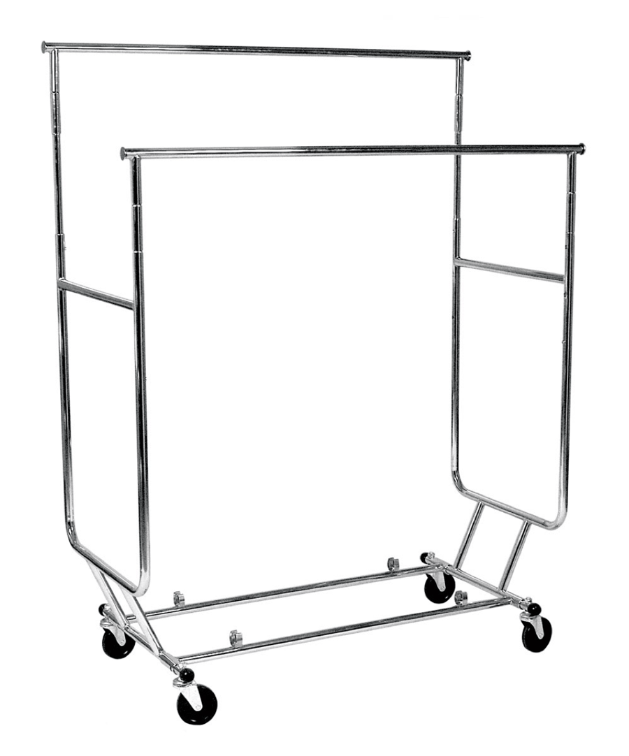 Image of Collapsible Salesman Rack Double Rail