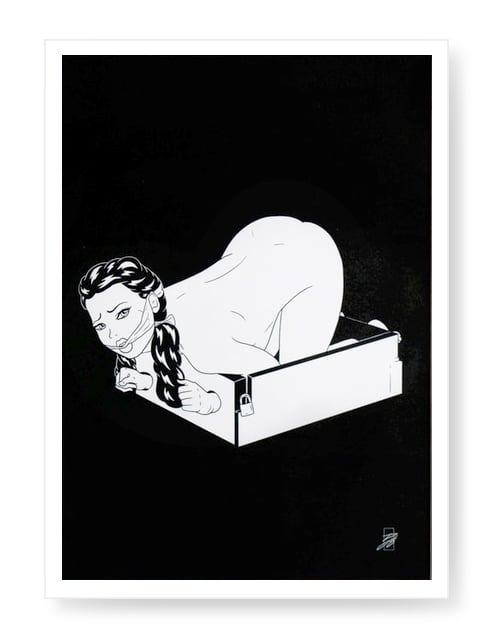 Image of Fairytale Bondage series - Dorothy mini size print