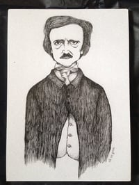 Edgar Allan Poe A5 Print