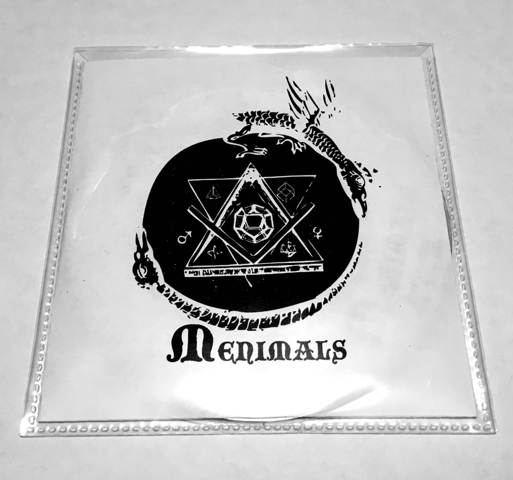 MENIMALS 'Menimals' Promo CD-R